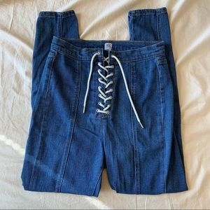 BDG lace up jeans